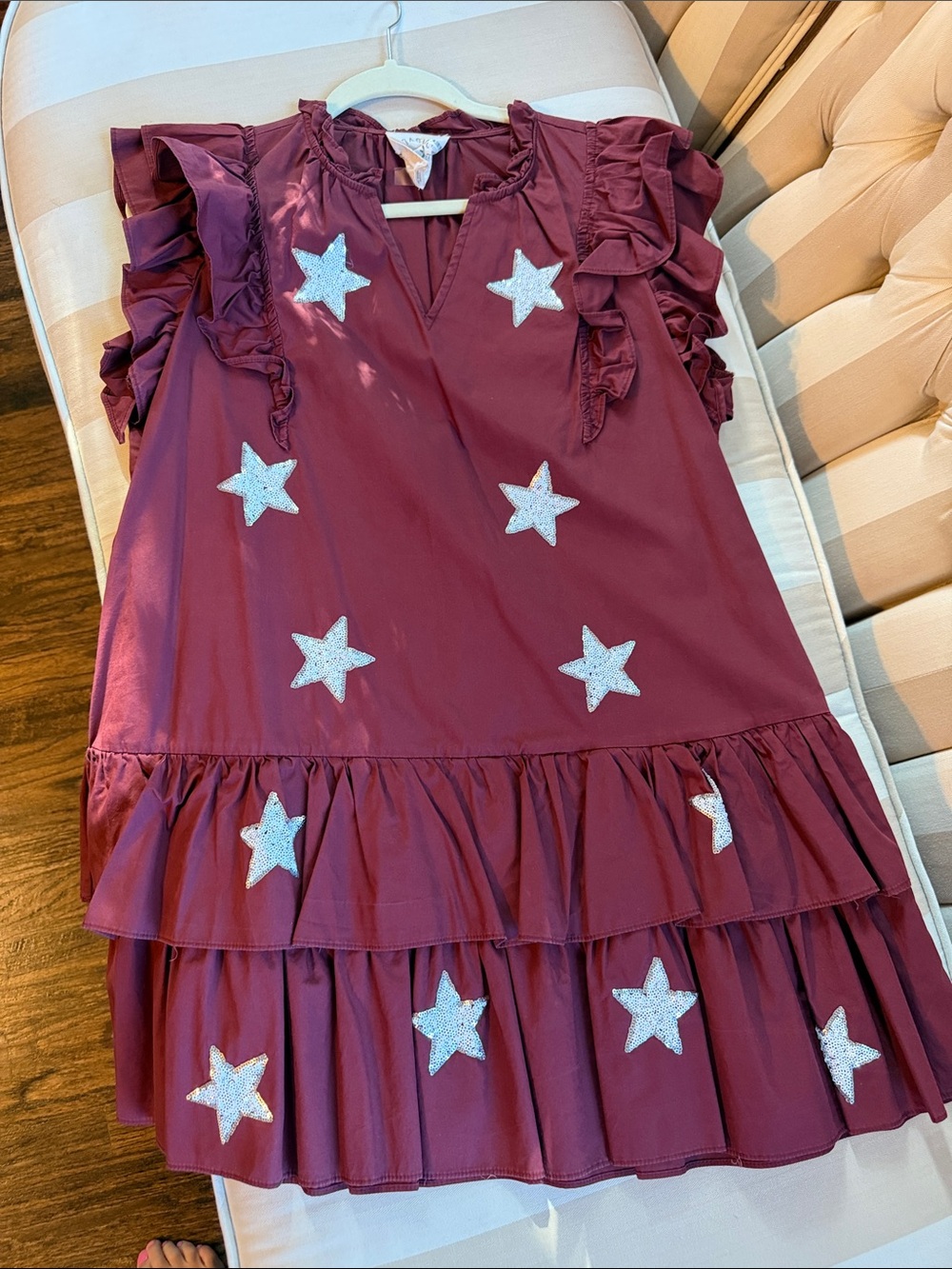 Aggie Sequin Star Dress